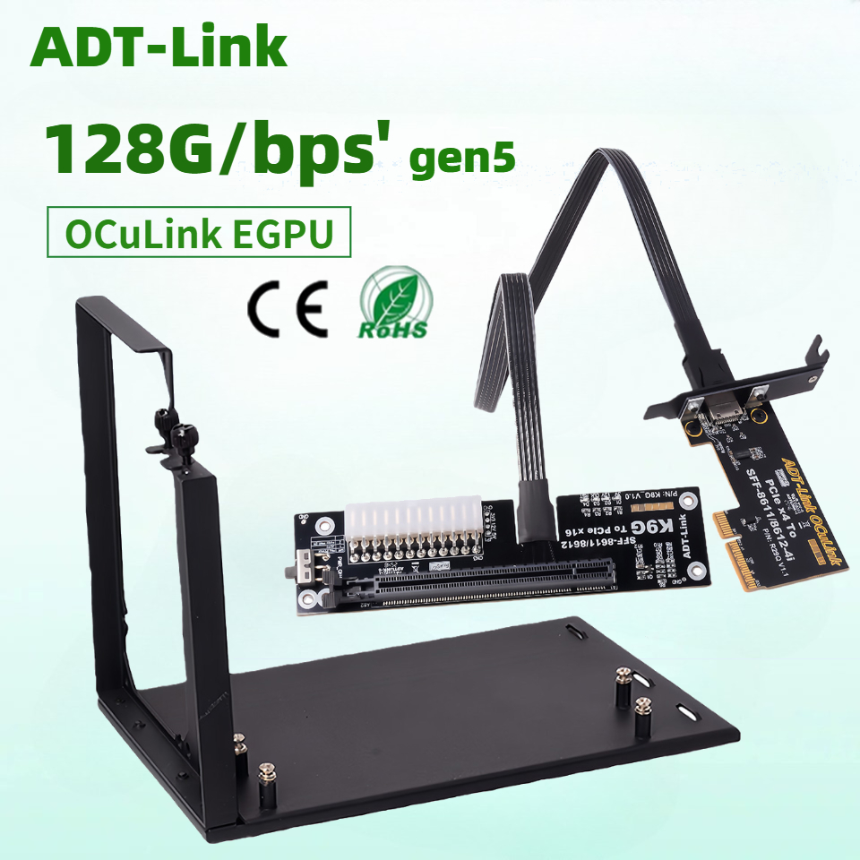 PCIE 5.0 x4 to OCuLink SFF-861 - Oculink Egpu Mini Pc ulasan dan harga
